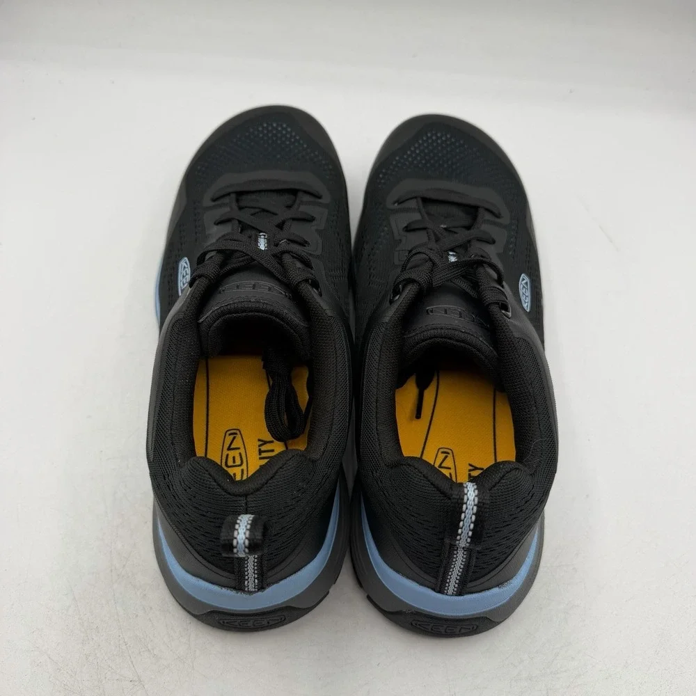 KEEN Sparta 2 Work Shoes Womens Sz 9.5 M Airy Blue/Black‎ Sneakers Safety Toe